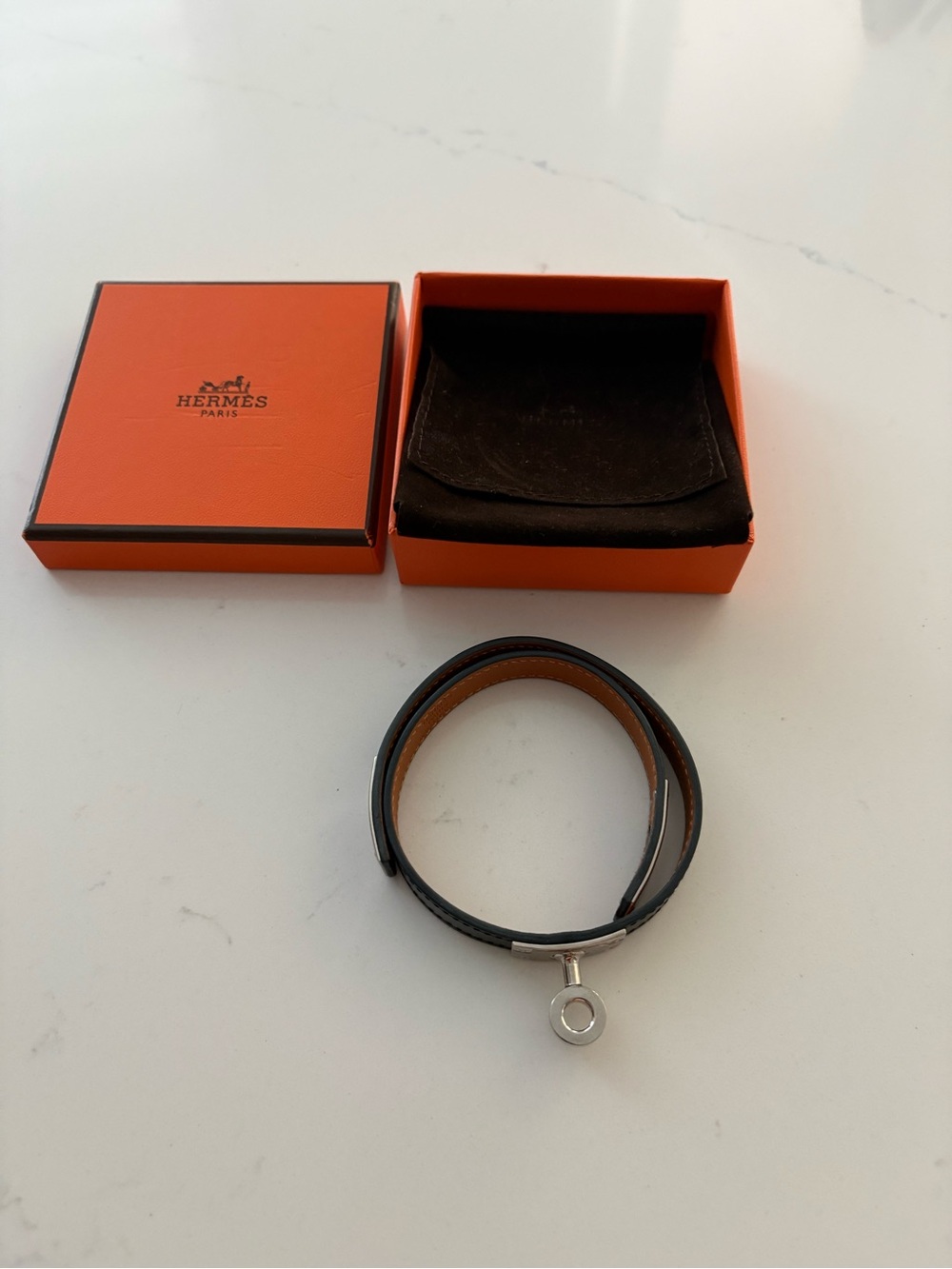 Hermes Kelly Bracelet Double Tour